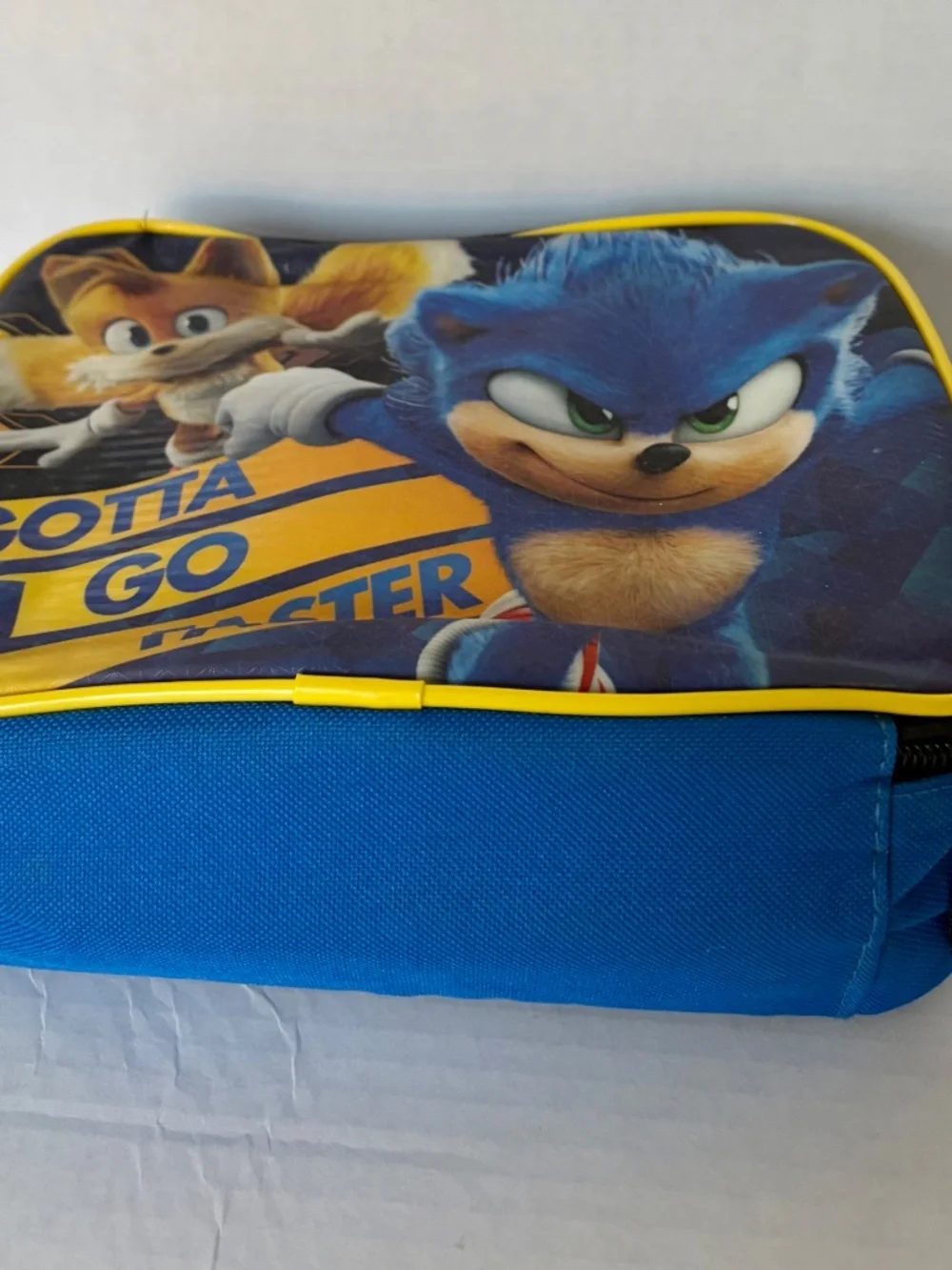 Sonic the Hedgehog lunch bag
